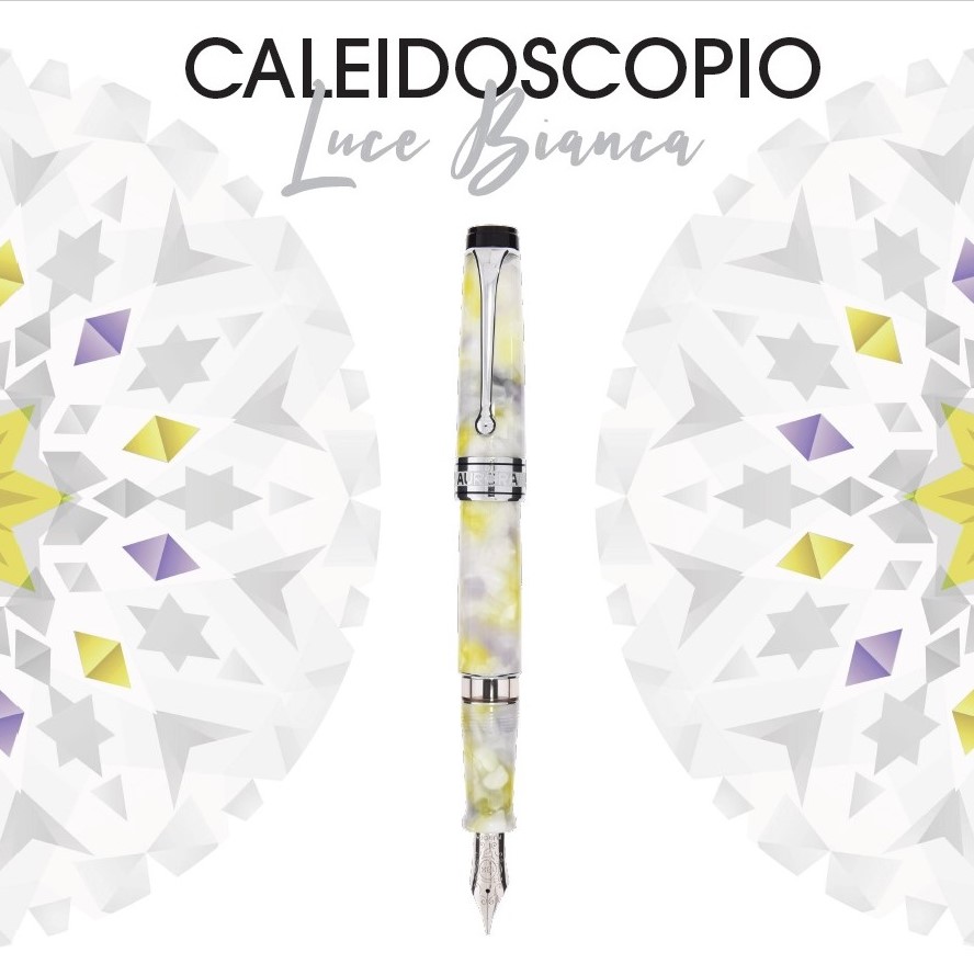 Aurora Caleidoscopio Luce Bianca Fountain pen - Vulpen